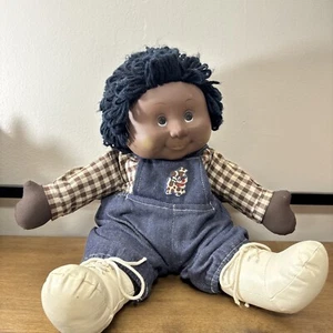 Vintage Blue Box 1983 Cabbage Patch Kid bambola fiore giardino bambino con bambino freckles - Foto 1 di 5
