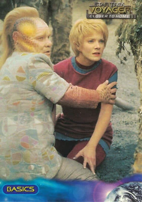 STAR TREK VOYAGER CLOSE TO HOME  100 CARD BASIC / BASE SET   BY SKYBOX - Image 1 of 4