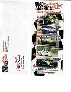 Veranstaltungsplan 2001 Road America Elkhart Lake WI - Bild 1 von 2