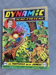 Dynamic Toni-Zyklon Nr. 42 die Geister von Der Jungle April 1956 IN Zustand - Picture 1 of 4