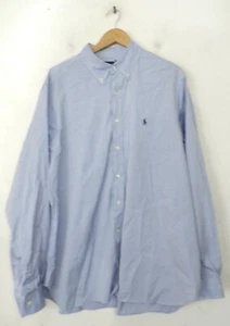 RALPH LAUREN Herren Größe 17.5 44 Hellblaues klassisches Hemd - Bild 1 von 4