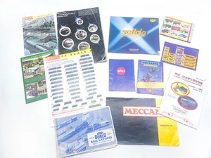 Catálogos de juguetes papeleo Hornby Solido Britains Siku Matchbox Corgi - Imagen 1 de 13