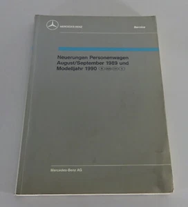 Mercedes Manual de Taller Benz W124 Tipos 300 E-24/TE-24/CE-24 Von 1989 - Imagen 1 de 11