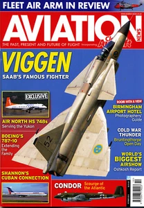 AVIATION NEWS 75/10 OCT 2013 Fleet Air Arm,HS 748,Saab Viggen,Shannon,Fw 200 - Picture 1 of 1