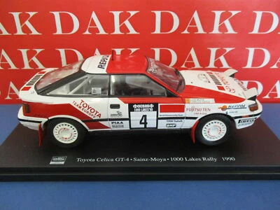 Die cast 1/24 Modellino Auto Toyota Celica GT4 Rally 1000 Lakes 1990 C. Sainz - Immagine 1 di 4