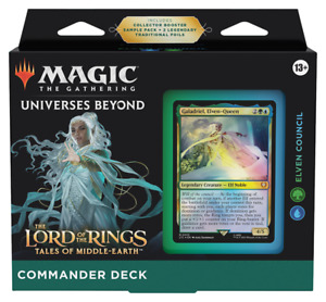 MTG Magic - The Lord of the Rings - Commander Deck - Elven Council - ENGLISCH