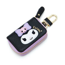 Cute Girl's Gift Kuromi Auto Car Smart Key Holder Case Bag Entry Pouch Keychain