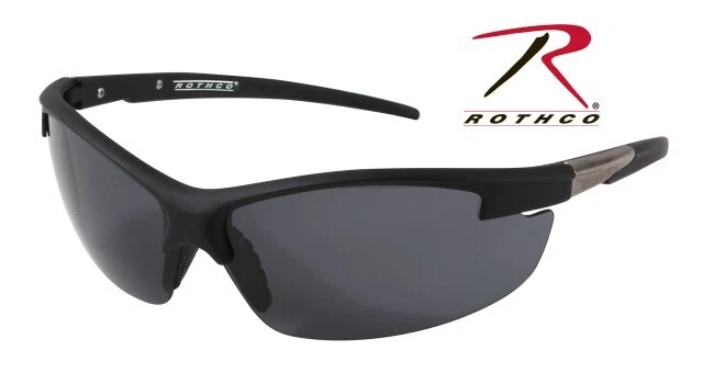 Gafas deportivas Rothco AR-7 - marco negro - lente de humo Foto 1 de 1