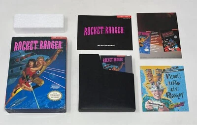 NES Nintendo - Rocket Ranger - CIB Complete in Box w/ All Inserts - Tested - Image 1 of 4