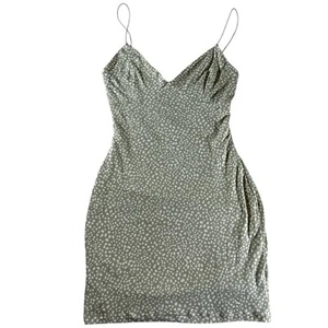 Mint Polka dot Mini Dress SIZE SMALL - Picture 1 of 4