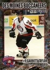 Garrett Taylor 2010-11 Des Moines Buccaneers