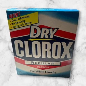 Detergente Clorox seco de colección caja regular cardada utilería de película de los años 90 1999 o 2000 - Imagen 1 de 1