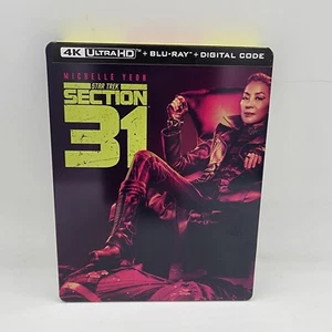 Star Trek: Section 31 (4K/Blu-ray, 2025, STEELBOOK) Michelle Yeoh Sci-Fi - Bild 1 von 2