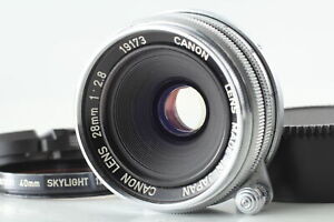[ Mint Filtro ] Canon 28mm F2.8 Lente Gran Angular Para L39 Ltm Leica De Japón