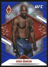 2022 Panini Chronicles UFC Blue #303 Derek Brunson Phoenix /99
