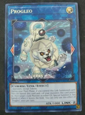Yugioh Misprint Progleo Toon Chaos TOCH-EN053 CRIMPED #1 - Image 1 of 3