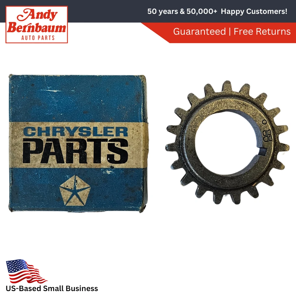 Piñón del cigüeñal Plymouth Dodge Chrysler 1965-1975 motores RB B 2532491 NUEVO DE STOCK Foto 1 de 4