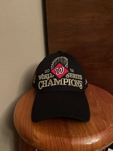 New Era Washington Nationals 2019 World Series Champions 39THIRTY Cap Hat ADULT - Picture 1 of 6