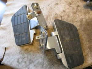 Honda GL rear passenger floorboards footboard foot boards mounts - Picture 1 of 3