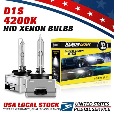 Bombillas de faros de xenón D1S HID 4200K aptas para BMW 740Li/750Li/760Li/M2/M235i/M3 Foto 1 de 4