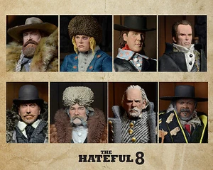 The Hateful Eight Figuren im Set - Neca 8 Inch Figures -  von Quentin Tarantino  - Bild 1 von 2