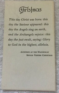 Prayer Card: Christmas ***VINTAGE*** - Bild 1 von 2