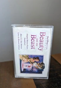 ✹ La Bella y la Bestia ✹ Banda Sonora Disney 1992 Vintage ✹ Cinta de Cassette de Música - Imagen 1 de 4