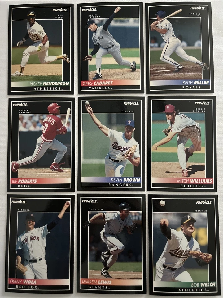 1992 Score Pinnacle MLB - Pick The Cards To Complete Your Set! Listing 2 Of 2 - Image 1 of 1