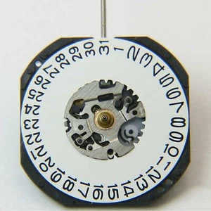Quarzuhrwerk VX42E Datum bei 3' Datum bei 6' für Uhrenreparatur Teile - Picture 1 of 6