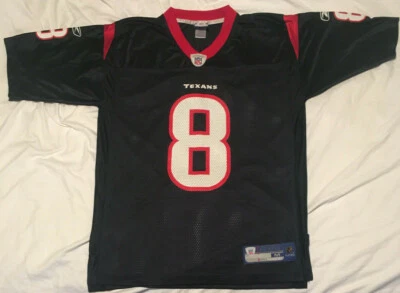 Camiseta deportiva Matt Schaub Houston Texans Reebok adulto réplica mediana azul/casa Foto 1 de 4