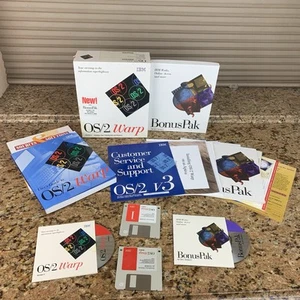 IBM OS/2 Warp Version 3 IBM CD-ROM and Installation Diskette for CD-ROM - Picture 1 of 14