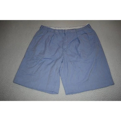 Pantalones Cortos Ralph Lauren Etiqueta Púrpura Para Hombre Talla 34 Azul Plisado Hecho en Italia 9" Entrepierna  Foto 1 de 4