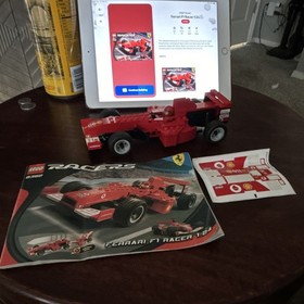 LEGO Racers Ferrari F1 Racer 1:24 Set 8362 w/ Instructions & Pull-back Motor