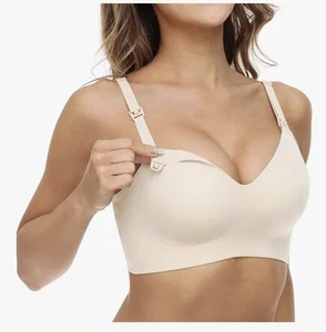 NWT Momcozy Nursing Bra for Breastfeeding, YN21 Seamless Ultra Comfort Size 2XL - Picture 1 of 6