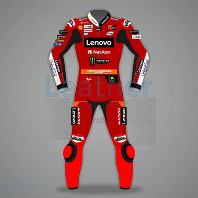 Ducati 2025 Motorcycle Racing Suit Men Leather Motorbike Riding Sports Armor CE - Image 1 of 4