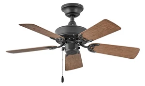 Cabana 36" Indoor/Outdoor Dual Mount Ceiling Fan - Pull Chain Operation, Comp... - Picture 1 of 9