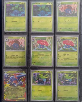 Pokemon TCG Phantasmal Flames - Complete Base Master Set (Including RH) + binder - Image 1 of 4