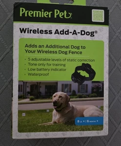 Premier Pet Wireless Add-A-Dog Collar - GIF0016918 NIB - Picture 1 of 9
