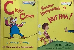 Lot Of 2; Vintage Bright And Early Book Club Editions Set GOOD: Clown & Hooper - Picture 1 of 21