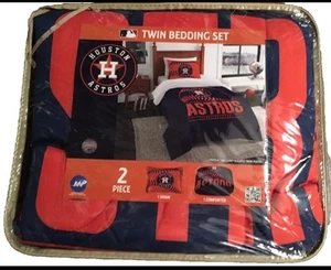 MLB Houston Astros Baseball Team Twin Tröster 2-teiliges Set Neu - Bild 1 von 3