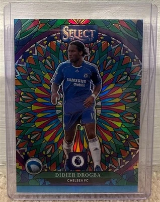Didier Drogba Chelsea Panini FIFA Select 2024-25 Stained Glass SSP - Image 1 of 2