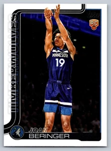 2025 Topps Joan Beringer #217 Minnesota Timberwolves RC Rookie Karte - Bild 1 von 2