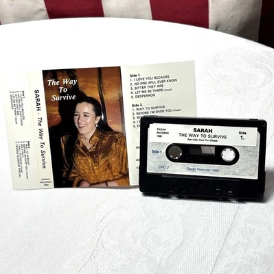 SARAH JORY cassette Way to Survive vtg country 1980s pedal steel UK vocalist Foto 1 de 2