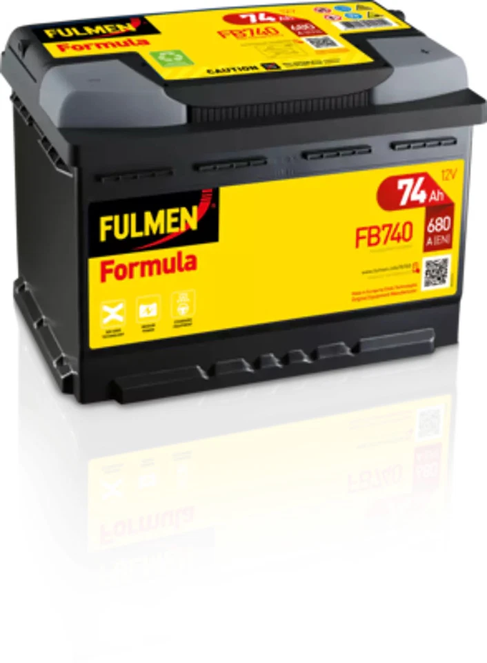 Batterie de voiture FULMEN 74Ah/680A