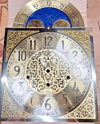 Urgos Henshell Grandfather clock dial for 32 series of movement 280x280x395 mm - Image 1 of 4