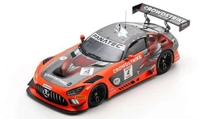 MODELLINO AUTO STATICO SPARK MERCEDES GT3 #4 WINNER PRO-AM 24H SPA 2024 1/18 - Foto 1 di 4