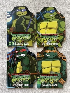 Vintage TMNT 2003 Complete Set Of Rare Coloring Books - Unused & Mint Condition - Imagen 1 de 1