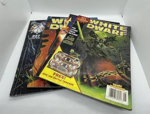 Vintage White Dwarf Gaming Magazine Lot 4 issues - Foto 1 di 5