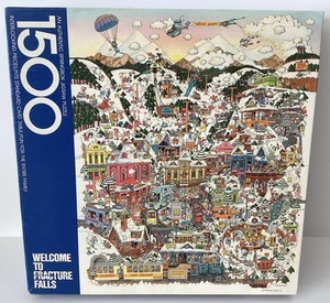 Vintage 1980s Springbok Bob Martin Welcome to Fracture Falls Complete Puzzle - Picture 1 of 7