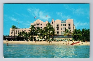 Honolulu HI - Hawaii, The Royal Hawaiian, Hotel, Werbung, Vintage Postkarte - Bild 1 von 2